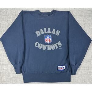 Vintage Dallas Cowboys Sweatshirt Sz Large Champion Reverse Weave Made in USA